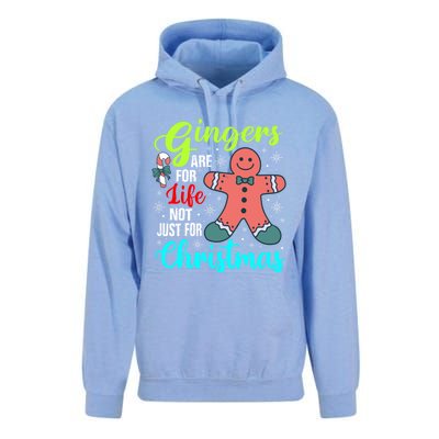 Gingers Are For Life Not Just For Christmas Funny Gift Unisex Surf Hoodie