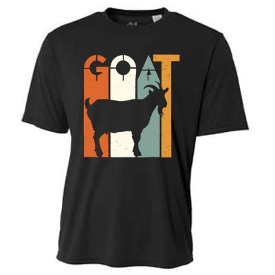 Goat Animal Farm Vintage Goat Lovers Merchandise Cooling Performance Crew T-Shirt