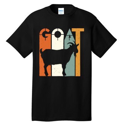 Goat Animal Farm Vintage Goat Lovers Merchandise Tall T-Shirt