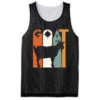 Goat Animal Farm Vintage Goat Lovers Merchandise Mesh Reversible Basketball Jersey Tank