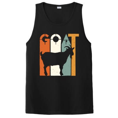 Goat Animal Farm Vintage Goat Lovers Merchandise PosiCharge Competitor Tank