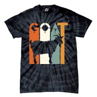 Goat Animal Farm Vintage Goat Lovers Merchandise Tie-Dye T-Shirt