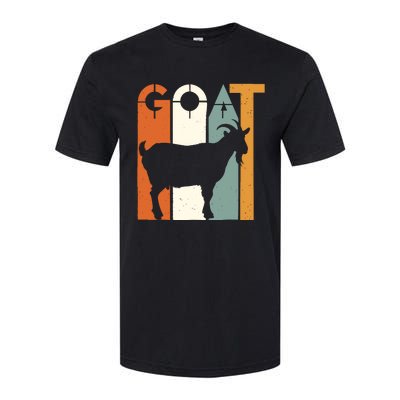 Goat Animal Farm Vintage Goat Lovers Merchandise Softstyle CVC T-Shirt