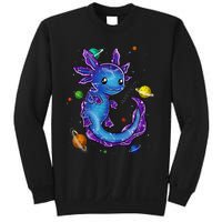 Galaxy Axolotl Funny Goth Space purple blue Japan Sweatshirt