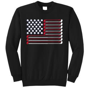 Golf American Flag Golf Player Lover Golfing Golfer Sweatshirt