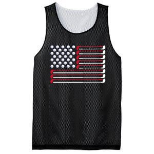 Golf American Flag Golf Player Lover Golfing Golfer Mesh Reversible Basketball Jersey Tank