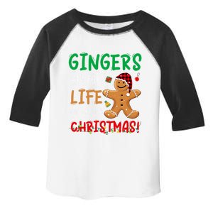 Gingers Are For Life Not Just Christmas Gingers Santa Hat Gift Toddler Fine Jersey T-Shirt