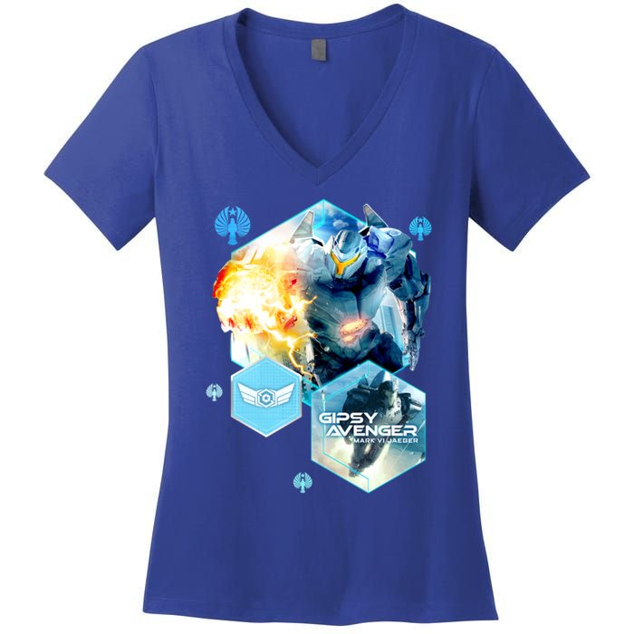 Gipsy Avenger Flight Gift Women's V-Neck T-Shirt