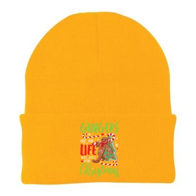 Gingers Are For Life Not Just For Christmas Funny Baker Gift Knit Cap Winter Beanie