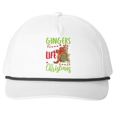 Gingers Are For Life Not Just For Christmas Funny Baker Gift Snapback Five-Panel Rope Hat