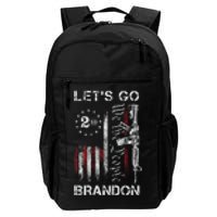 Gun American Flag Patriots Lets Go Brandon Daily Commute Backpack