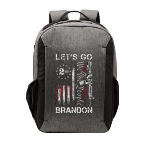 Gun American Flag Patriots Lets Go Brandon Vector Backpack