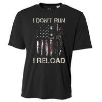 Gun American Flag I DonT Run I Reload I Dont Run Cooling Performance Crew T-Shirt