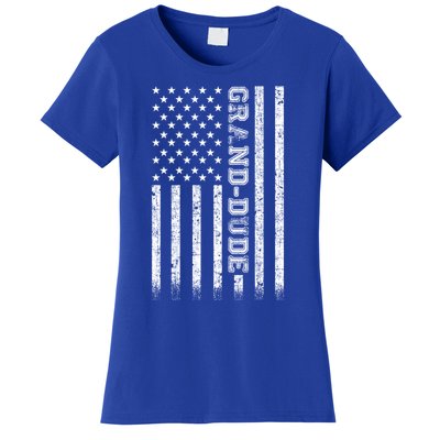 Granddude American Flag Great Gift Women's T-Shirt