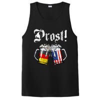 German American Flag Prost Beer Oktoberfest PosiCharge Competitor Tank