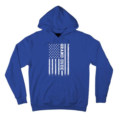 Granddude American Flag Great Gift Hoodie