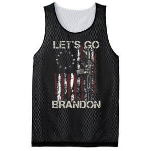 Gun American Flag Patriots Lets Go Brandon Mesh Reversible Basketball Jersey Tank