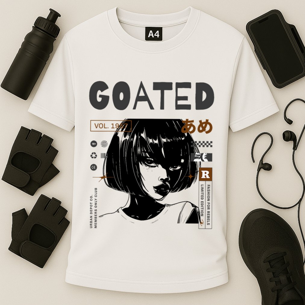 Goated Anime Femme Cooling Performance Crew T-Shirt