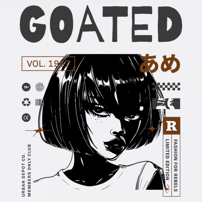 Goated Anime Femme Cooling Performance Crew T-Shirt