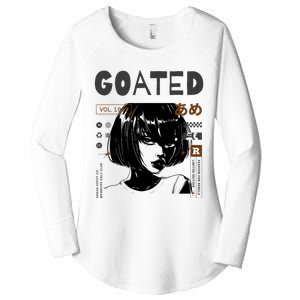 Goated Anime Femme Women's Perfect Tri Tunic Long Sleeve Shirt