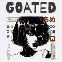 Goated Anime Femme Flat Bill Trucker Hat