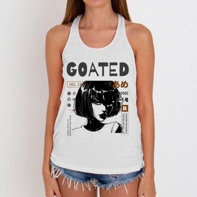 Goated Anime Femme Women's Knotted Racerback Tank