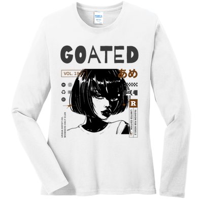 Goated Anime Femme Ladies Long Sleeve Shirt