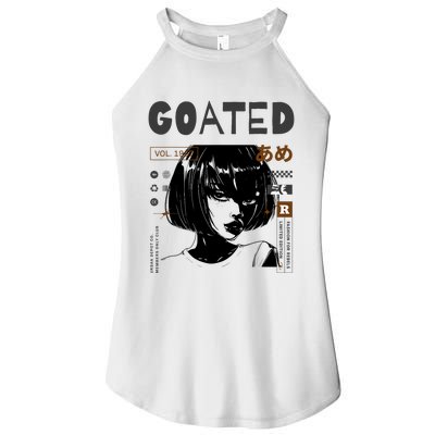 Goated Anime Femme Women’s Perfect Tri Rocker Tank