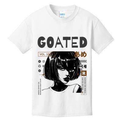 Goated Anime Femme Kids T-Shirt
