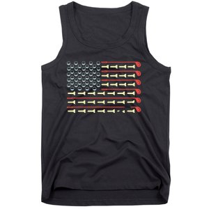 Golfer American Flag Gift For Golfers Tank Top