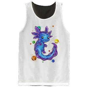 Galaxy Axolotl Funny Goth Space purple blue Japan Mesh Reversible Basketball Jersey Tank