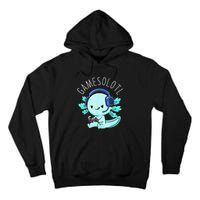 Gamesolotl Axolotl Fish Gamer Gaming Anime Lizard Video Game Tall Hoodie