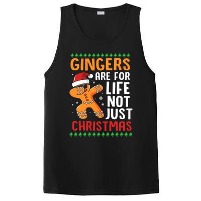 Gingers Are For Life Not Just Christmas Dabbing Gingerbread Gift PosiCharge Competitor Tank