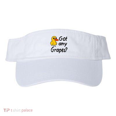 Got Any Grapes The Duck Song Valucap Bio-Washed Visor