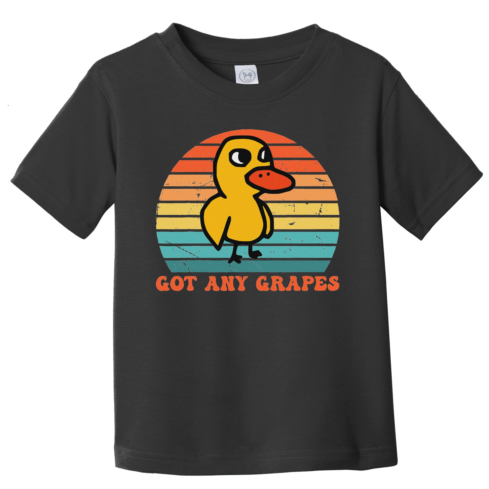 Got Any Grapes Duck Vintage Design Toddler T-Shirt