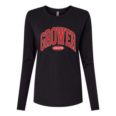 Grower Association Womens Cotton Relaxed Long Sleeve T-Shirt