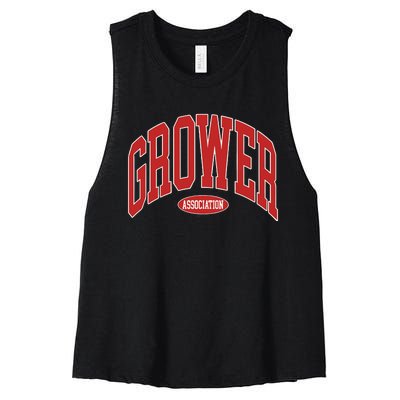 Grower Association Women's Racerback Cropped Tank