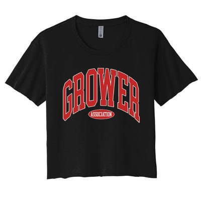 Grower Association Women's Crop Top Tee