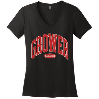 Grower Association Women's V-Neck T-Shirt