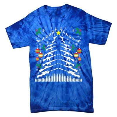 Guns Argreat Gift15 2nd Adt Xmas Christmas Funny Gift Tie-Dye T-Shirt