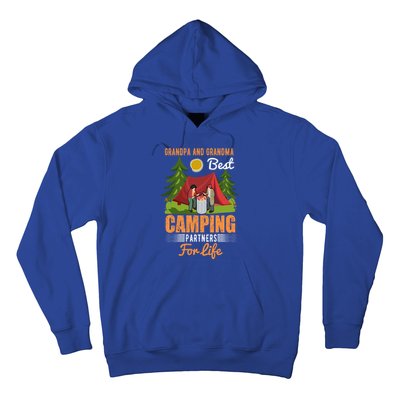 Grandpa And Grandma Best Camping Partners For Life Meaningful Gift Hoodie