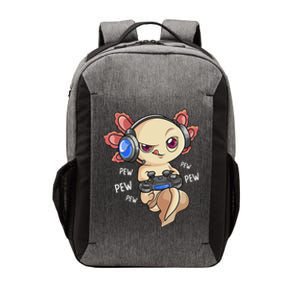 Gaming Axolotl Gamers Kawaii Video Game Funny Animal Vector Backpack