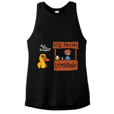 Got Any Grapes Duck Song Lemonade Ladies PosiCharge Tri-Blend Wicking Tank
