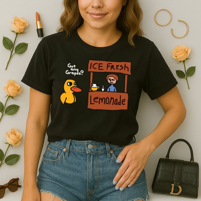 Got Any Grapes Duck Song Lemonade Comfort Colors Boxy T-Shirt