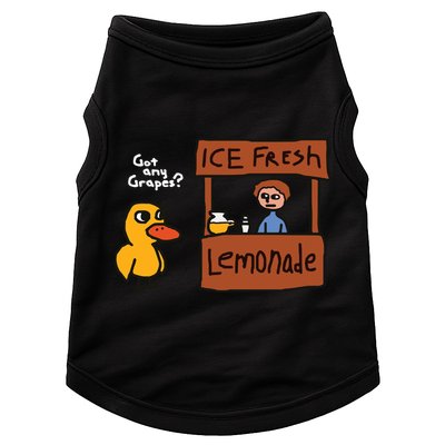Got Any Grapes Duck Song Lemonade Doggie Tank