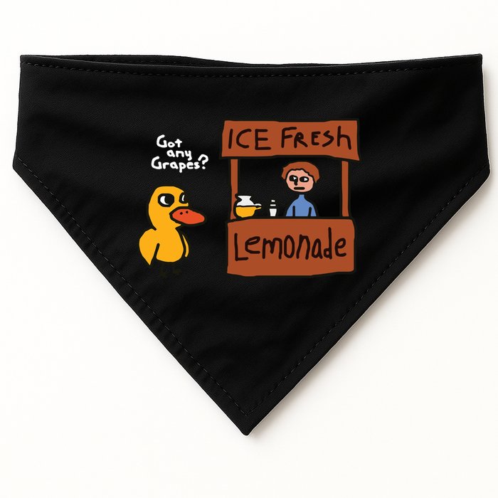 Got Any Grapes Duck Song Lemonade USA-Made Doggie Bandana