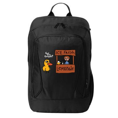 Got Any Grapes Duck Song Lemonade City Backpack