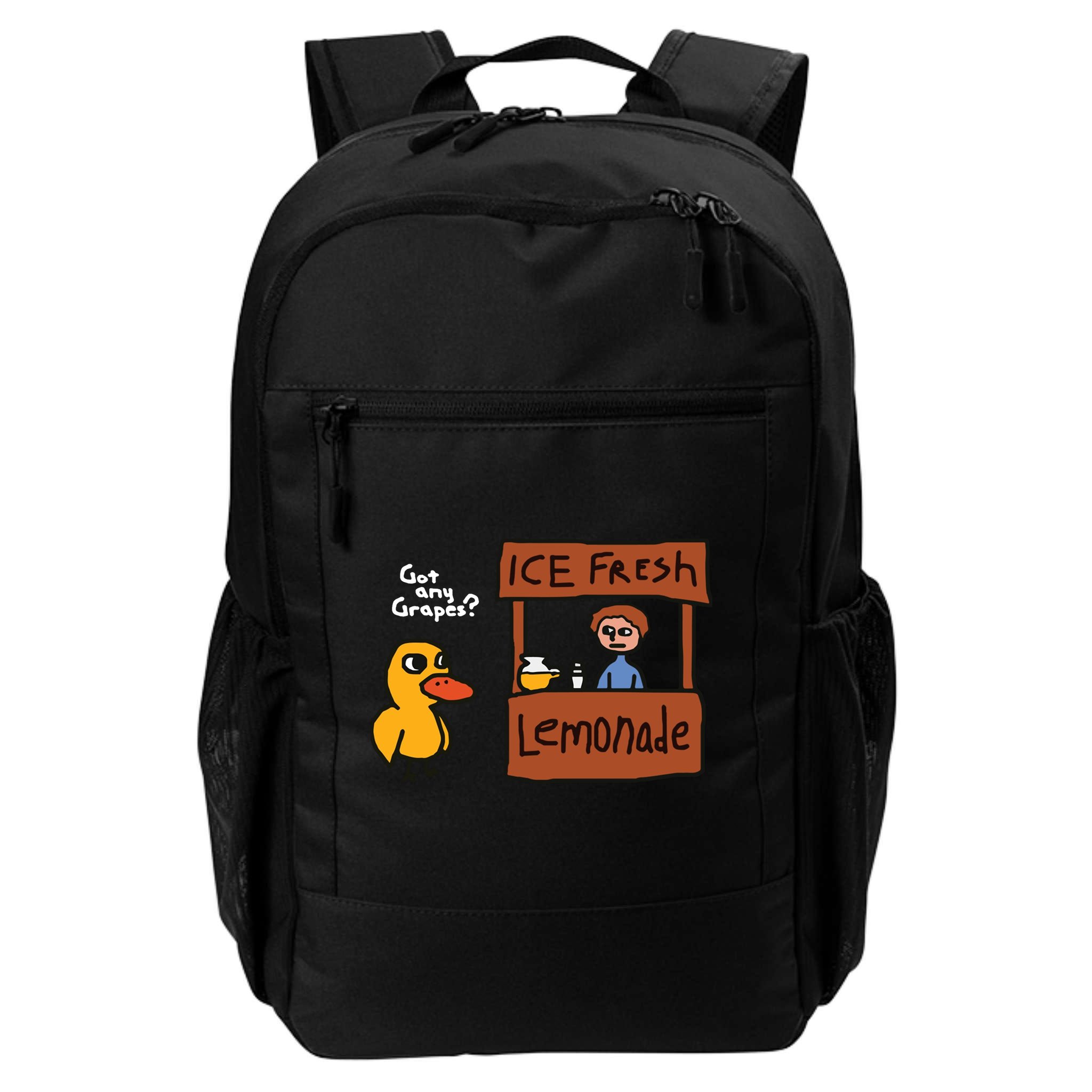 Got Any Grapes Duck Song Lemonade Backpack