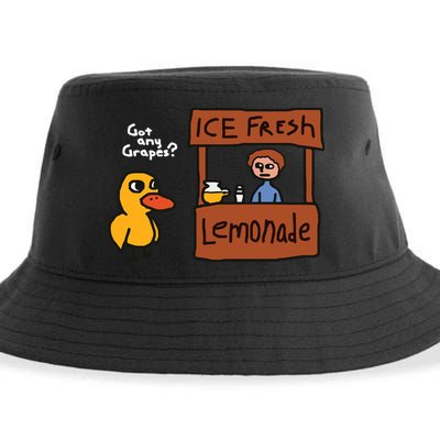 Got Any Grapes Duck Song Lemonade Sustainable Bucket Hat