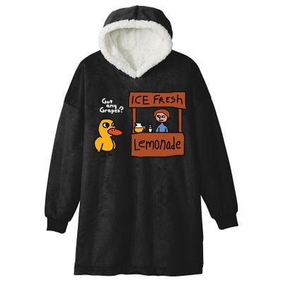 Got Any Grapes Duck Song Lemonade Hooded Wearable Blanket